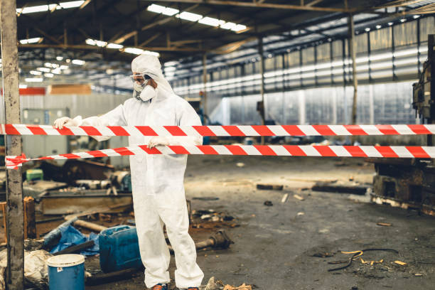 Professional Drug Lab Cleanup technician working in Sag Harbor, NY